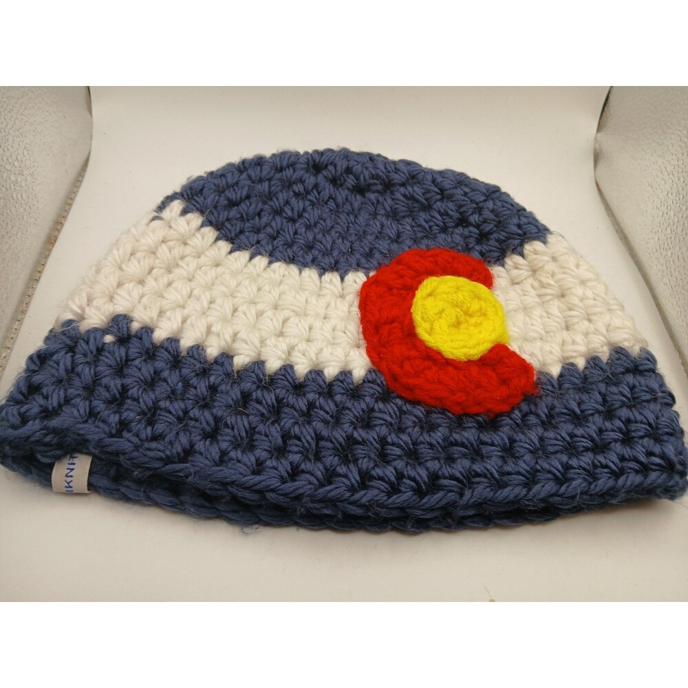Colorado Handmade Knit Hat Beanie Andiknits Male Men's Women's Female